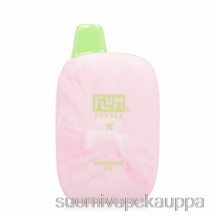 Vape Nesteet Flum Pebble X 6000 Kertakäyttöinen Auringonpaiste Jäinen